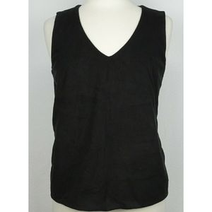 DKNY velvet pullover tank top size S